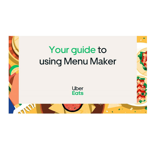 How to Use Menu Maker (pdf)