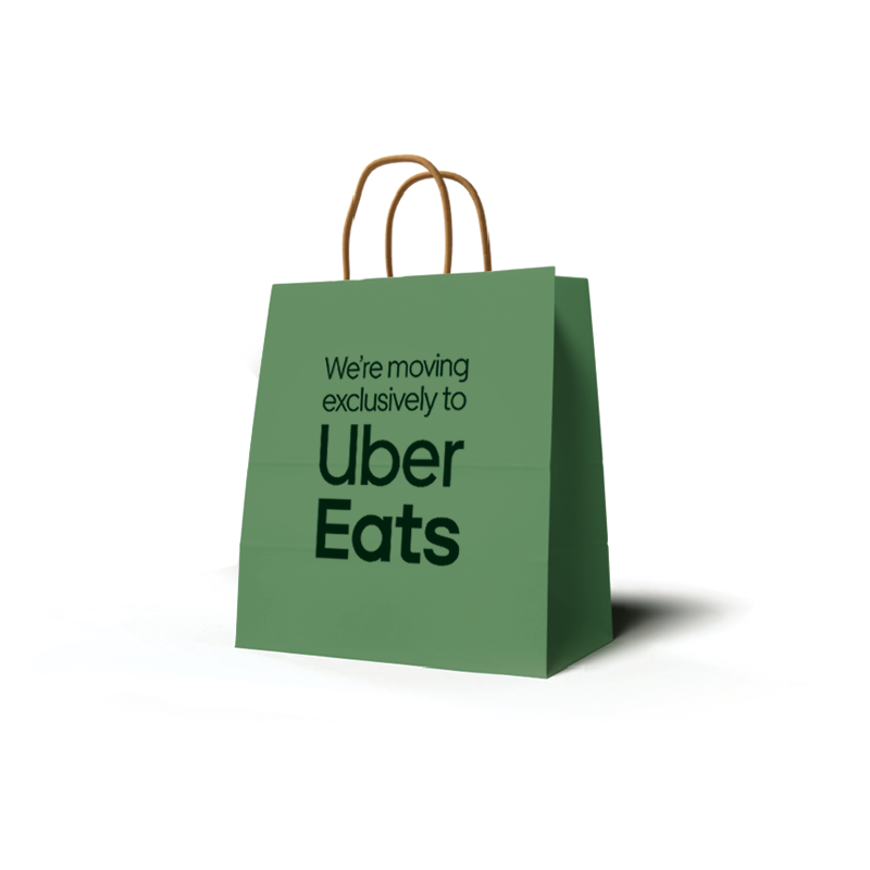 Compostable EXCLUSIVE Paper Delivery Bags