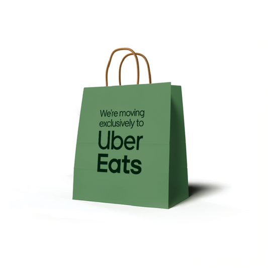 Compostable EXCLUSIVE Paper Delivery Bags