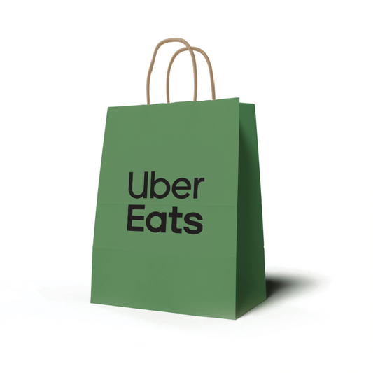 Compostable Paper Delivery Bags - Large